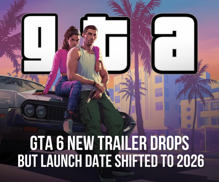 GTA 6 New Trailer Drops, but Launch Date Shifted to 2026
